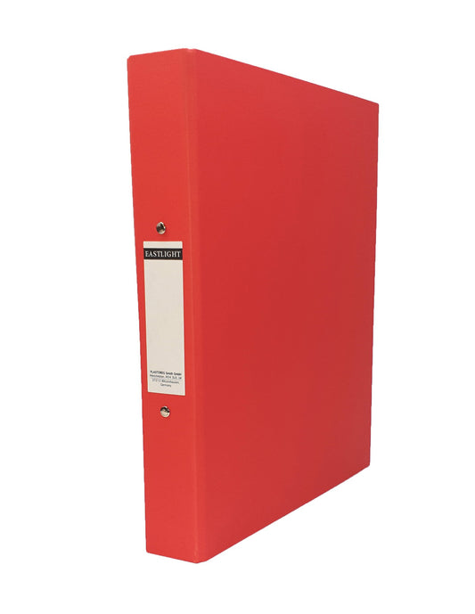 A4 Ring Binder with 2 ring mechanism and 25mm filing capacity - Red (Pack of 10)