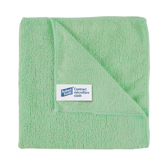 Microfibre Cloth 400 x 400mm Green (10)