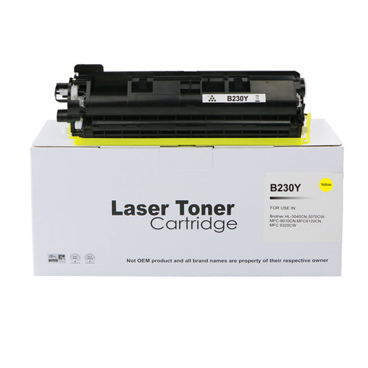 Compatible Brother TN230Y Yellow also for TN210Y TN250Y TN270Y Toner