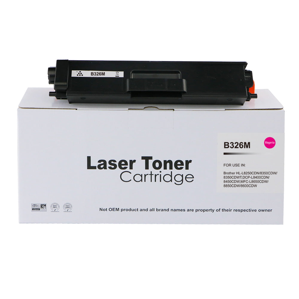 Compatible Brother TN326M Magenta Hi Cap Toner