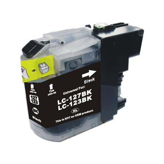 Compatible Brother LC123BK Black Std Cap Ink Cartridge [LC123BK ]