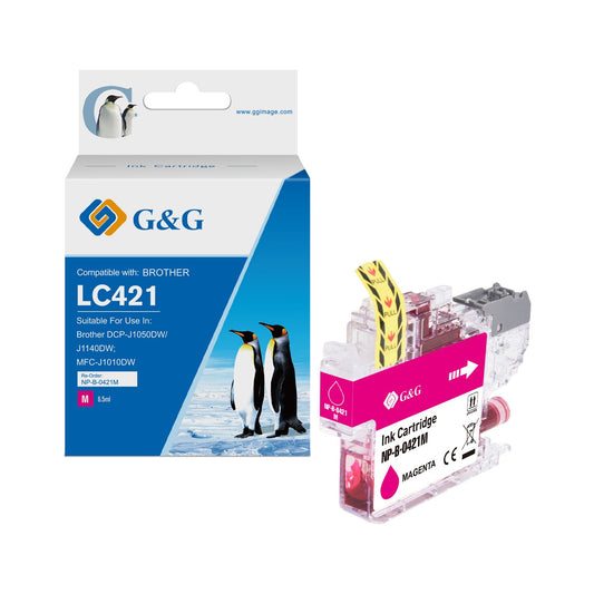 Compatible Brother LC421M Magenta Ink Cartridge