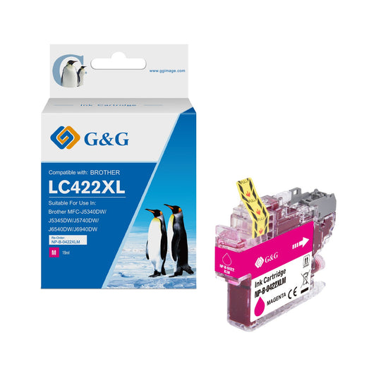 Compatible Brother LC422XLM High Capacity Magenta Ink Cartridge