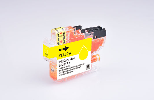 Compatible Brother  LC3217Y Yellow Ink Cartridge