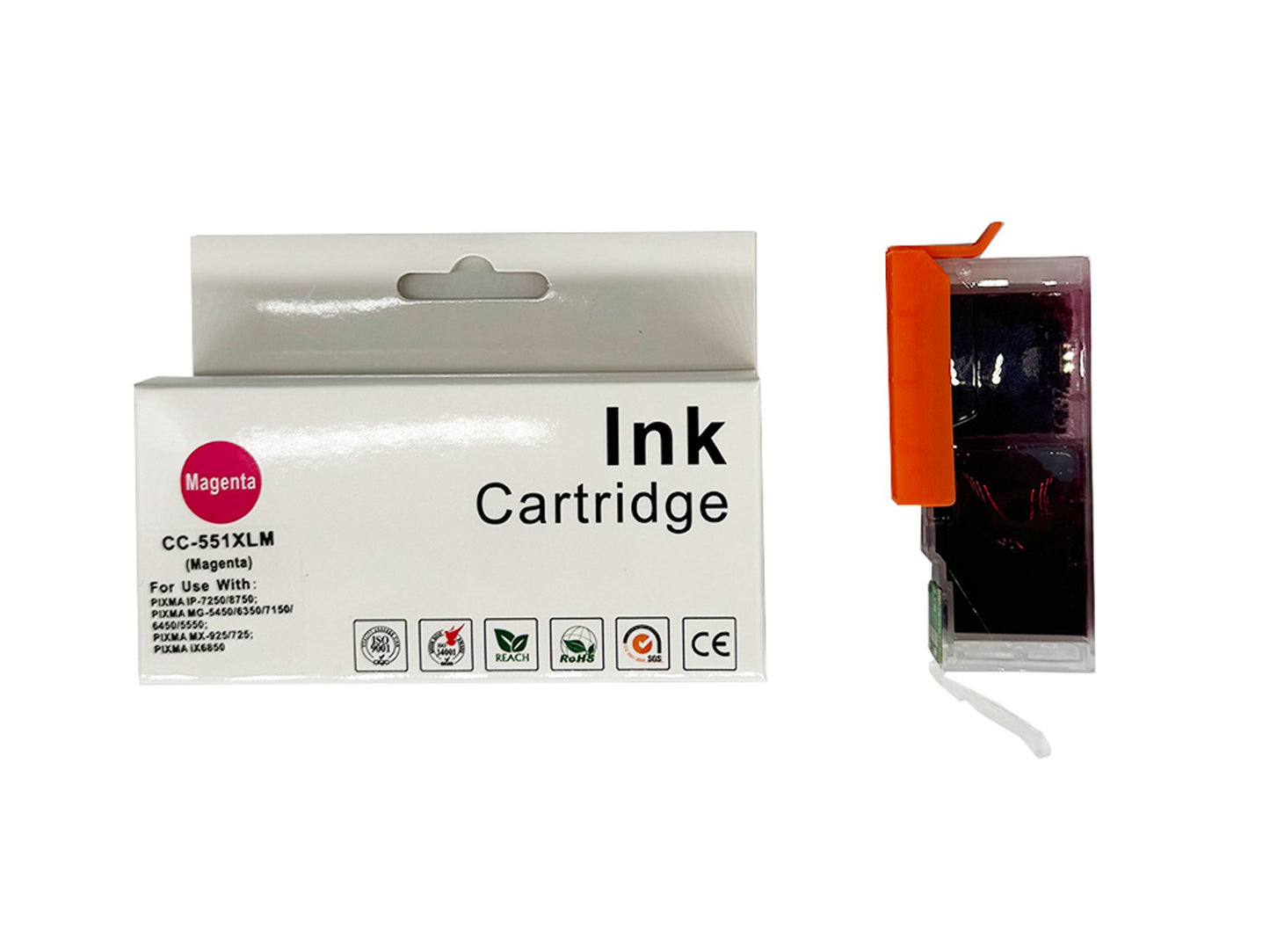 Compatible Canon CLI-551XLM Magenta Inkjet