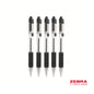 Zebra Z-Grip Basics Ballpoint Pen Black Ink - Pack of 12