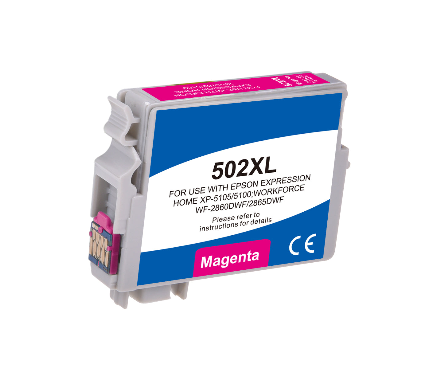 Compatible Epson 502XLM Magenta Hi Cap C13T02W34010 Inkjet