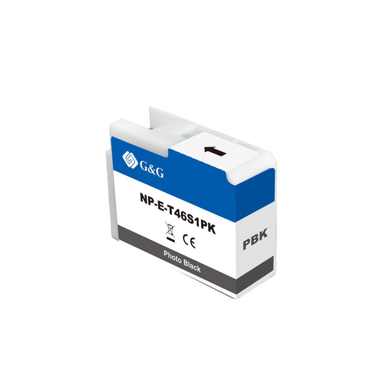 Compatible Epson G+G T46S1 Photo Black Ink Cartridge C13T46S100