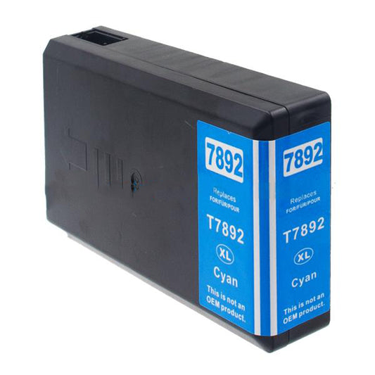 Compatible Epson T7892 Cyan Extra Hi Cap T789240 Inkjet