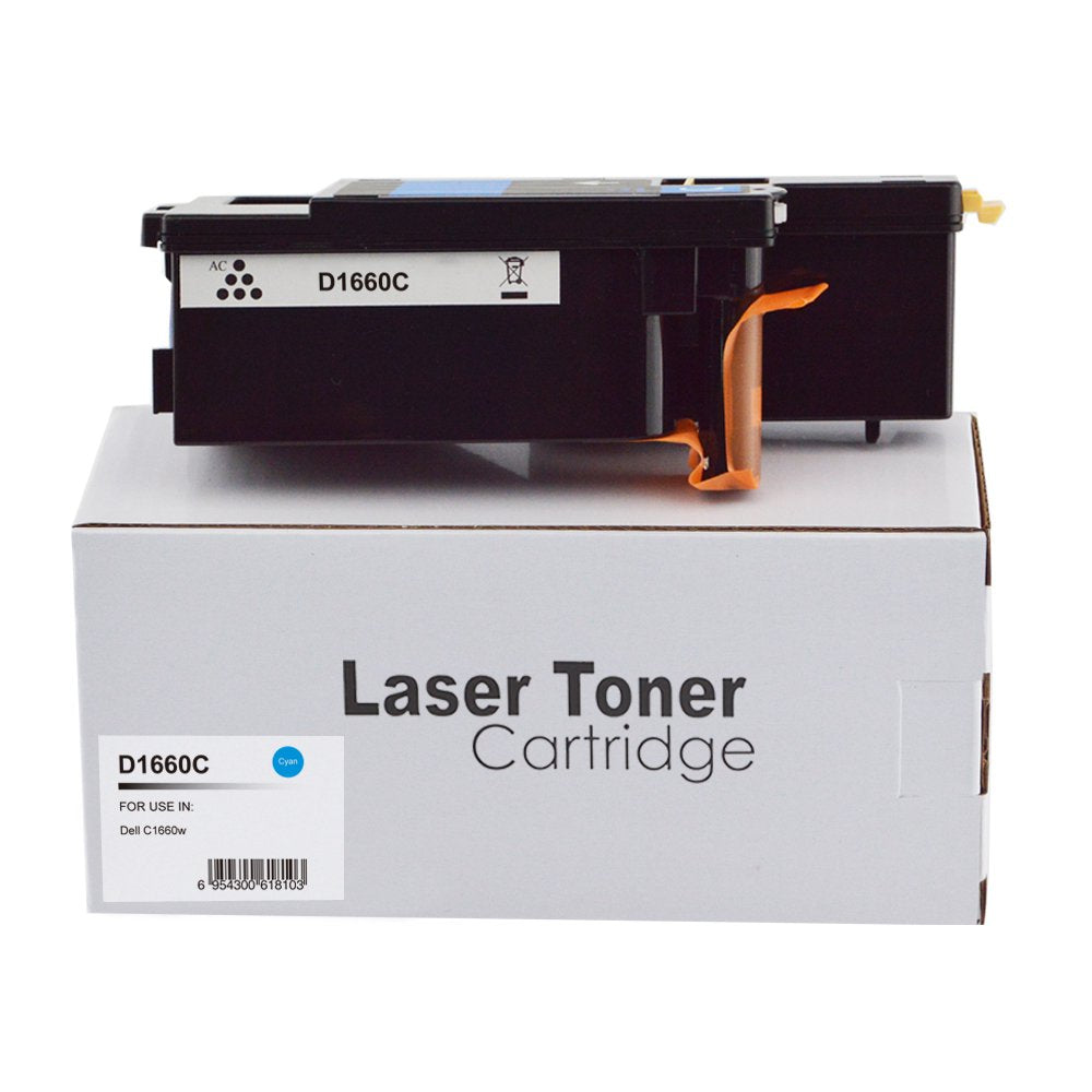 Compatible Dell 593-11129 Cyan Toner