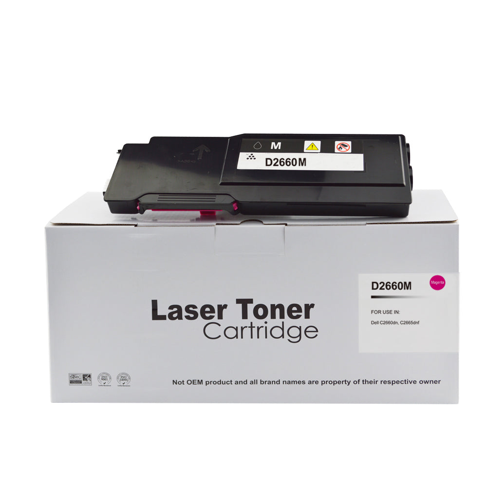 Compatible Dell 593-BBBS Magenta Hi Cap Toner