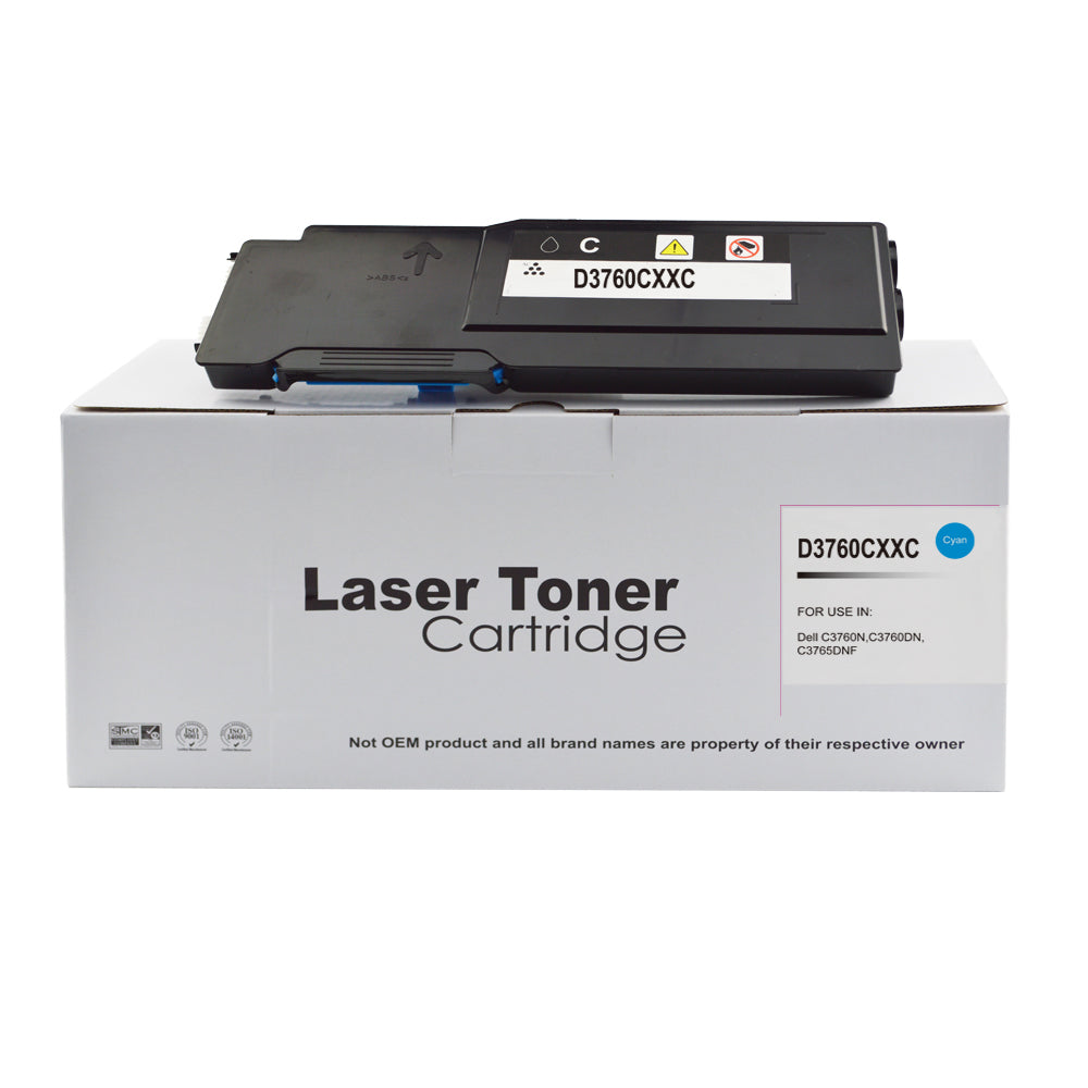 Compatible Dell 593-11122 Cyan Extra Hi Cap Toner