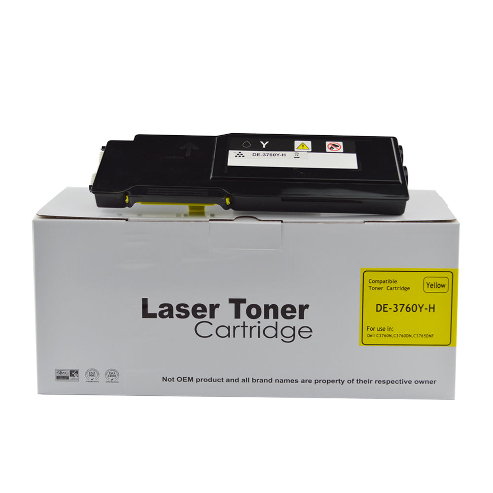 Compatible Dell 593-11120 Yellow Extra Hi Cap Toner