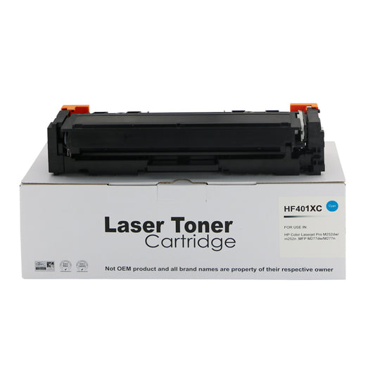 Compatible HP CF401X Cyan Hi Cap 201X Toner