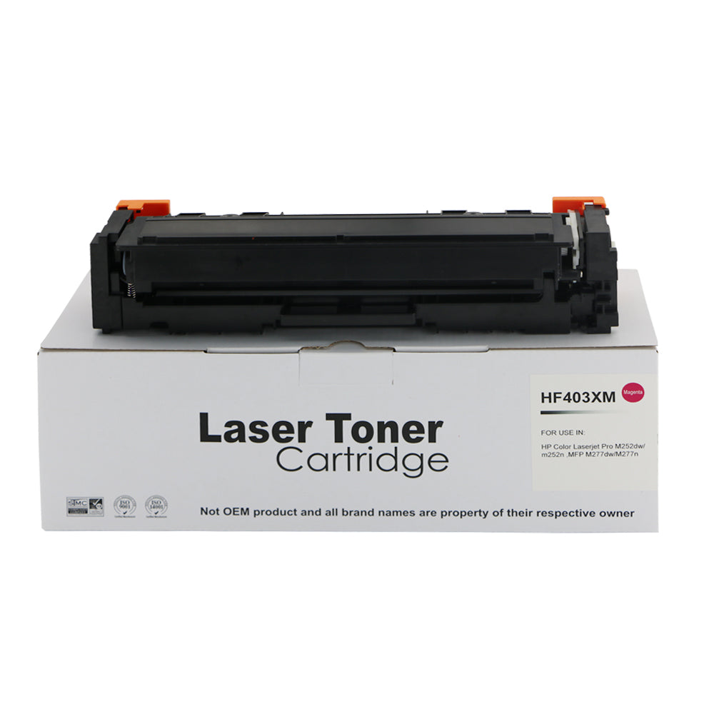 Compatible HP CF403X Magenta Hi Cap 201X Toner