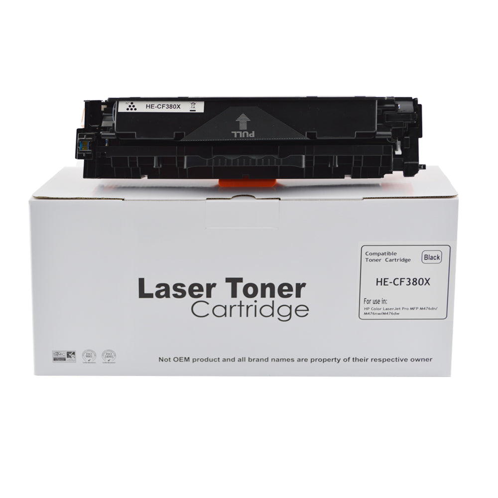 Compatible HP CF380X Black Hi Cap 312X Toner