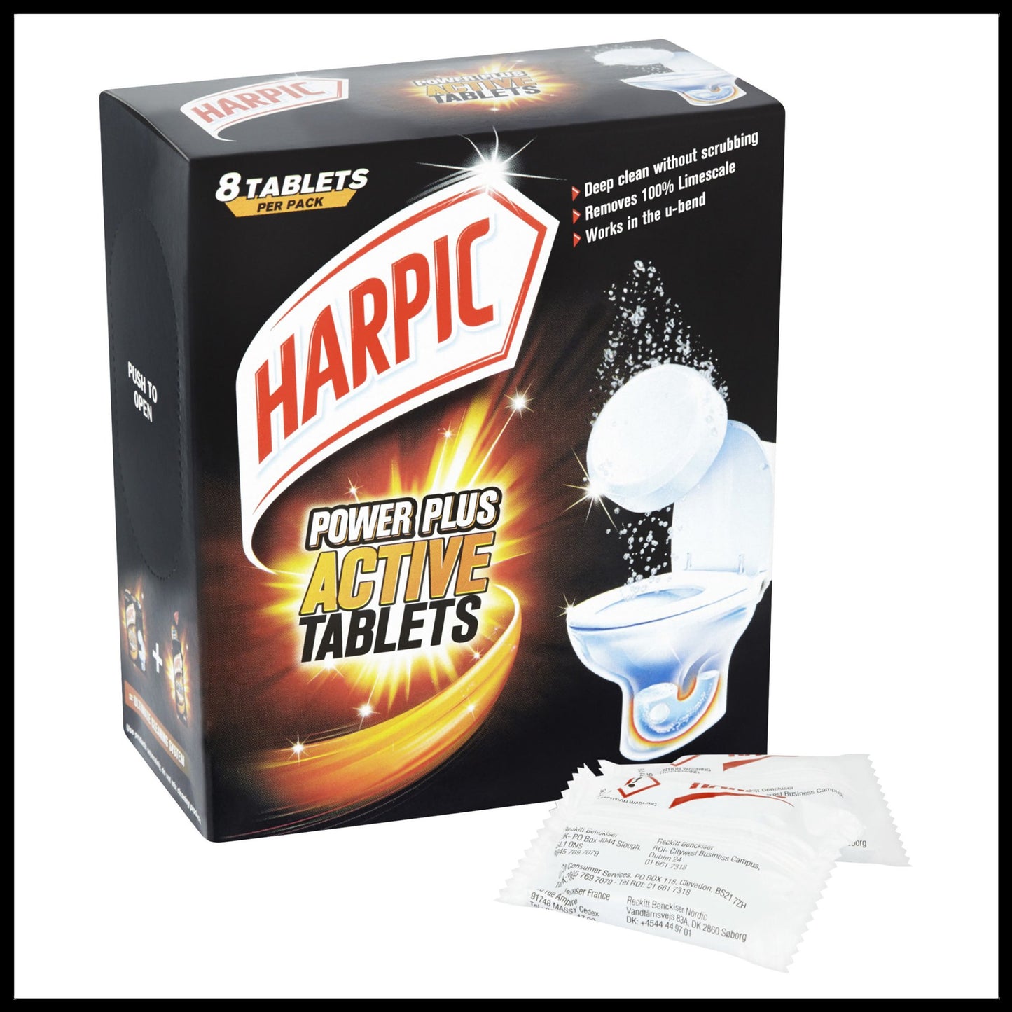 Harpic Power plus TABS 8's (1)