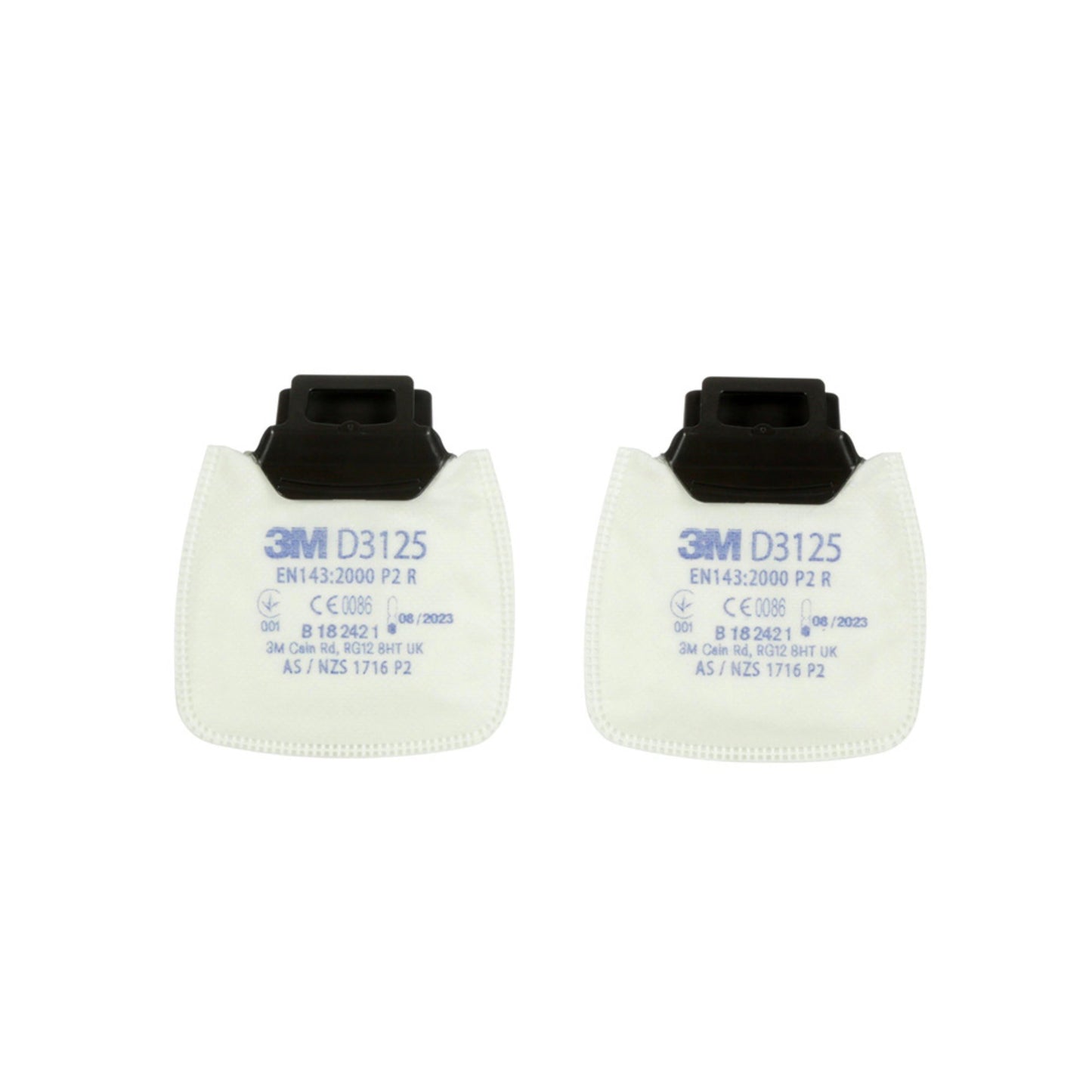 3M D3125 Secure Click P2 R Filter - Pack of 20