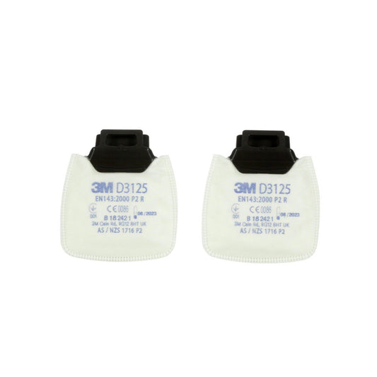 3M D3125 Secure Click P2 R Filter - Pack of 20