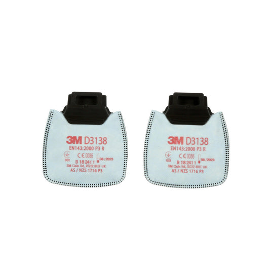 3M D3138 Secure Click P3 R Filter - Pack of 20