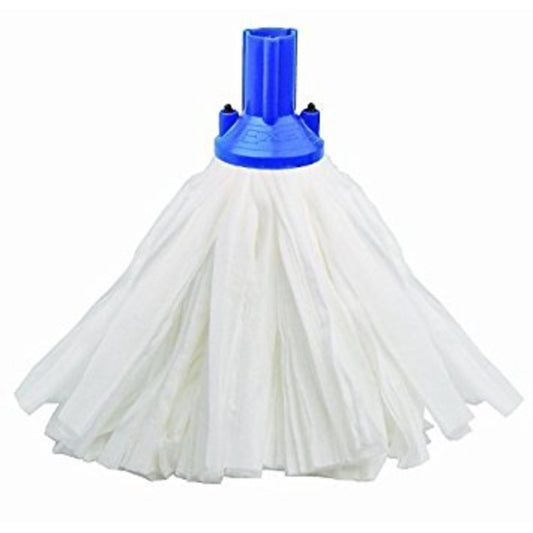 Purely Smile Big White Socket Mop Blue P