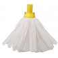 Purely Smile Big White Socket Mop Yellow