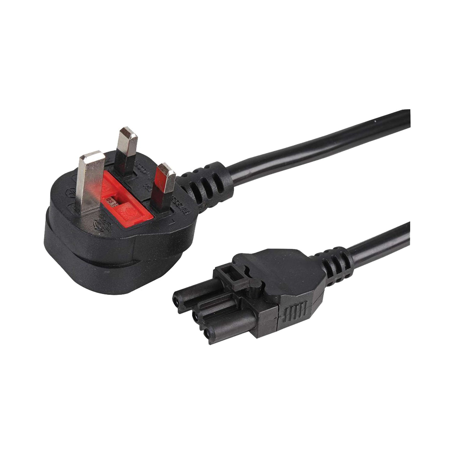 Elite Mains Cable Plug | 5 Metre | Black