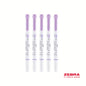 MILDLINER Double Ended Cool and Refined Highlighter Violet - Pack of 10