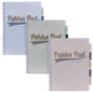 Pukka Pad Haze Project Book A4 Wirebound 200 Pages 80GSM Ruled Sheets with Repositionable Dividers (3) Assorted