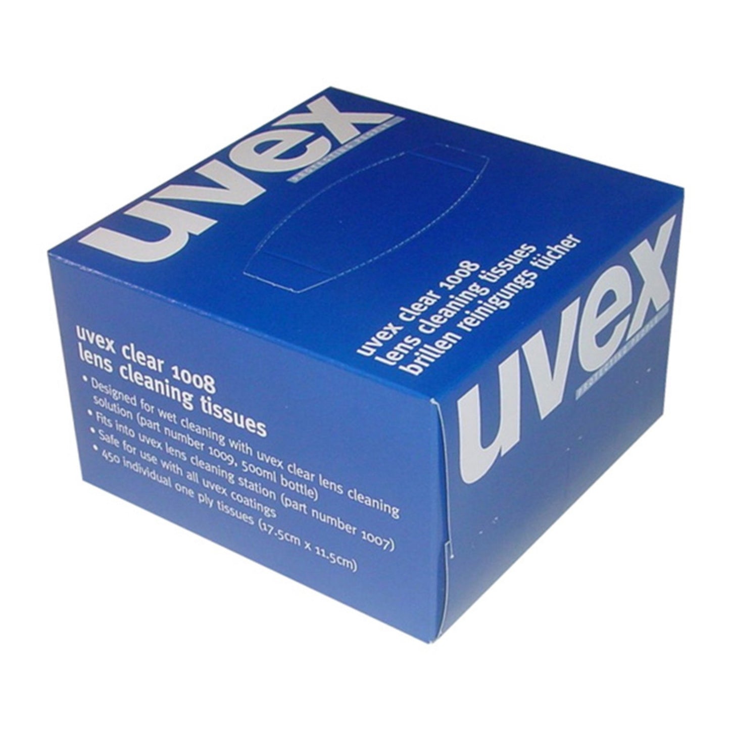 Uvex Cleaning Tissues 450/Box