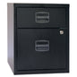 Bisley 2 Drawer A4 Mobile Home Filer | Black