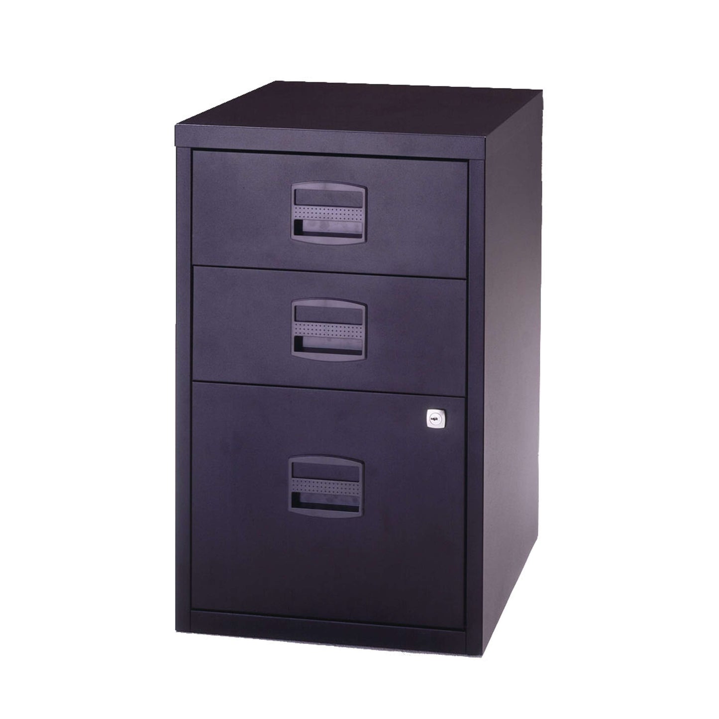 Bisley 3 Drawer A4 Homefiler | Black