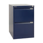 Bisley 2 Drawer Classic Steel Filing Cabinet | Blue