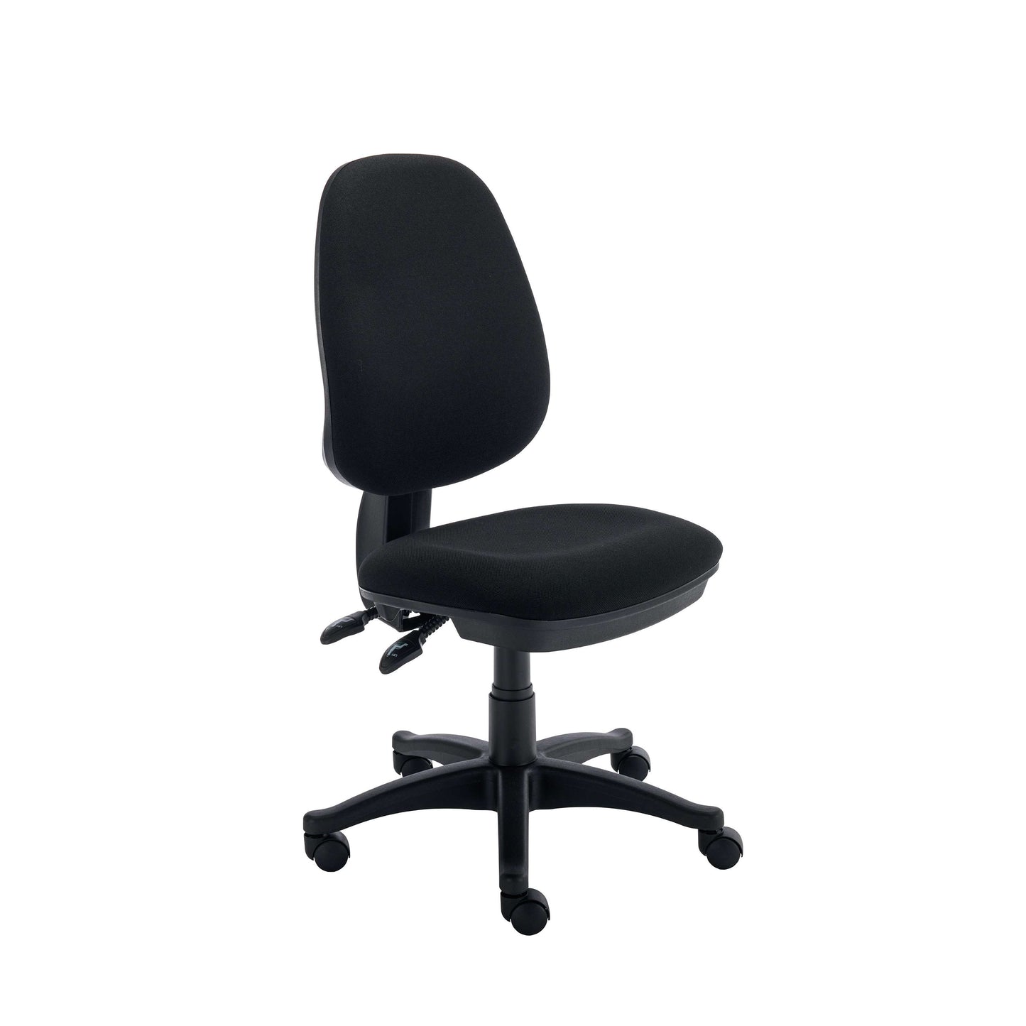 Versi 2 Lever Operator Chair | No Arms | Black