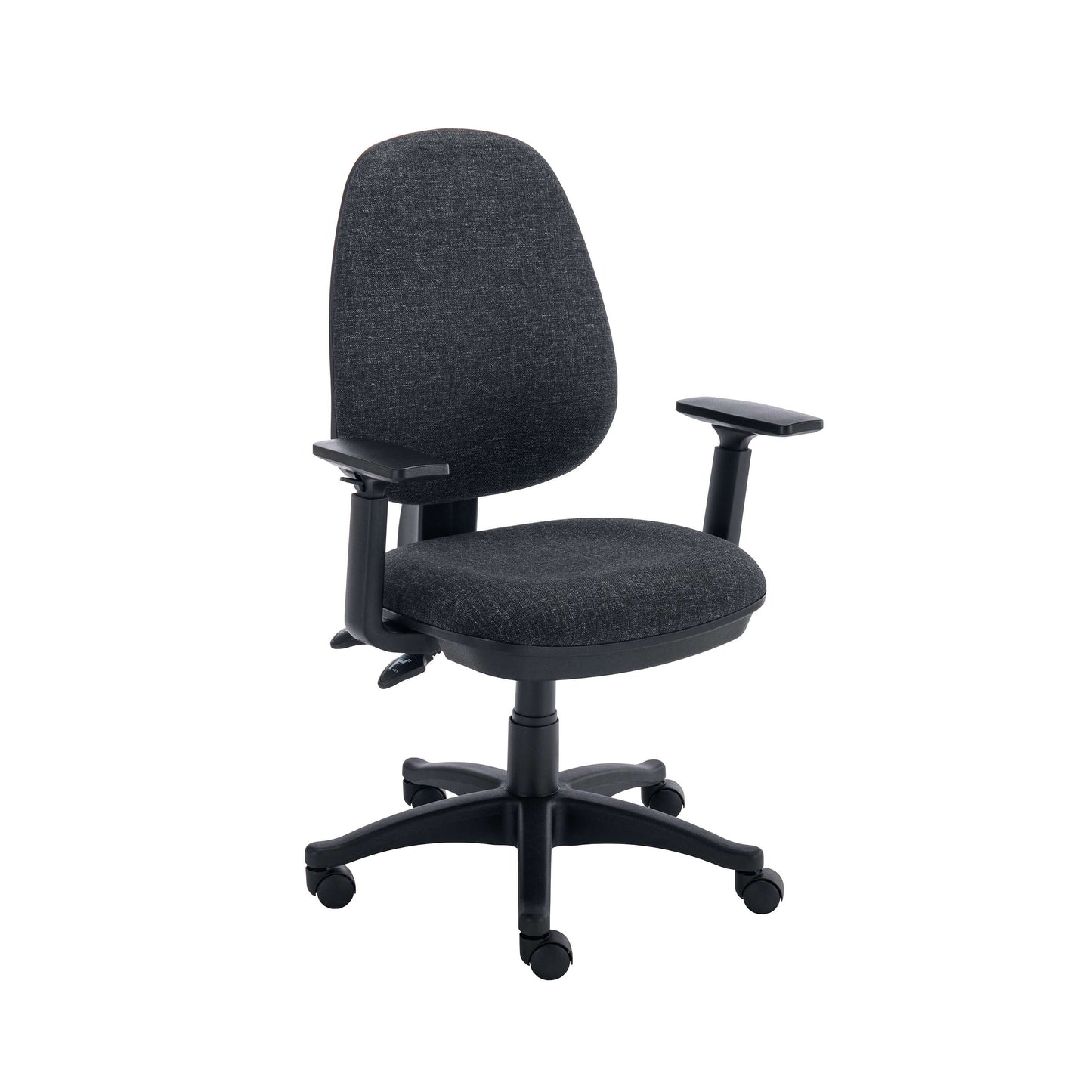 Versi 2 Lever Operator Chair | Adjustable Arms | Charcoal