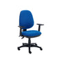 Versi 2 Lever Operator Chair | Adjustable Arms | Royal Blue