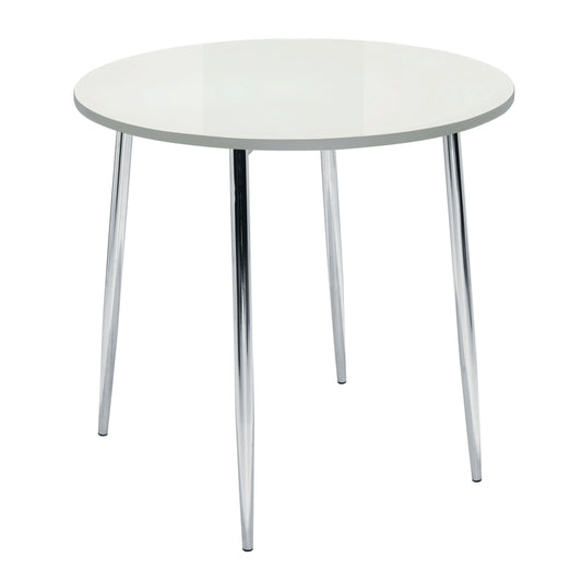 Ellipse 4 Leg Table | 800mm | White