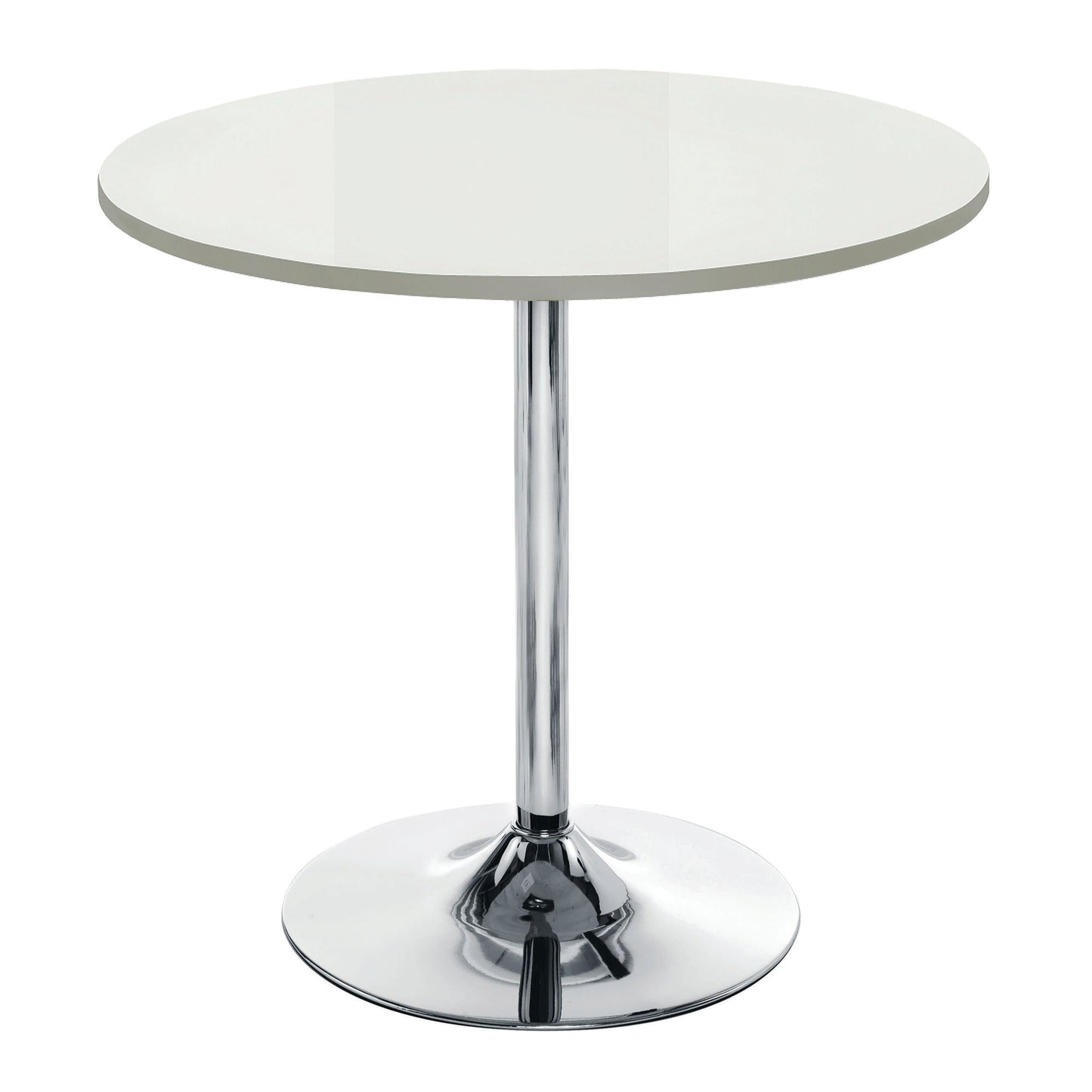 Ellipse Trumpet Base Table | 800mm | White