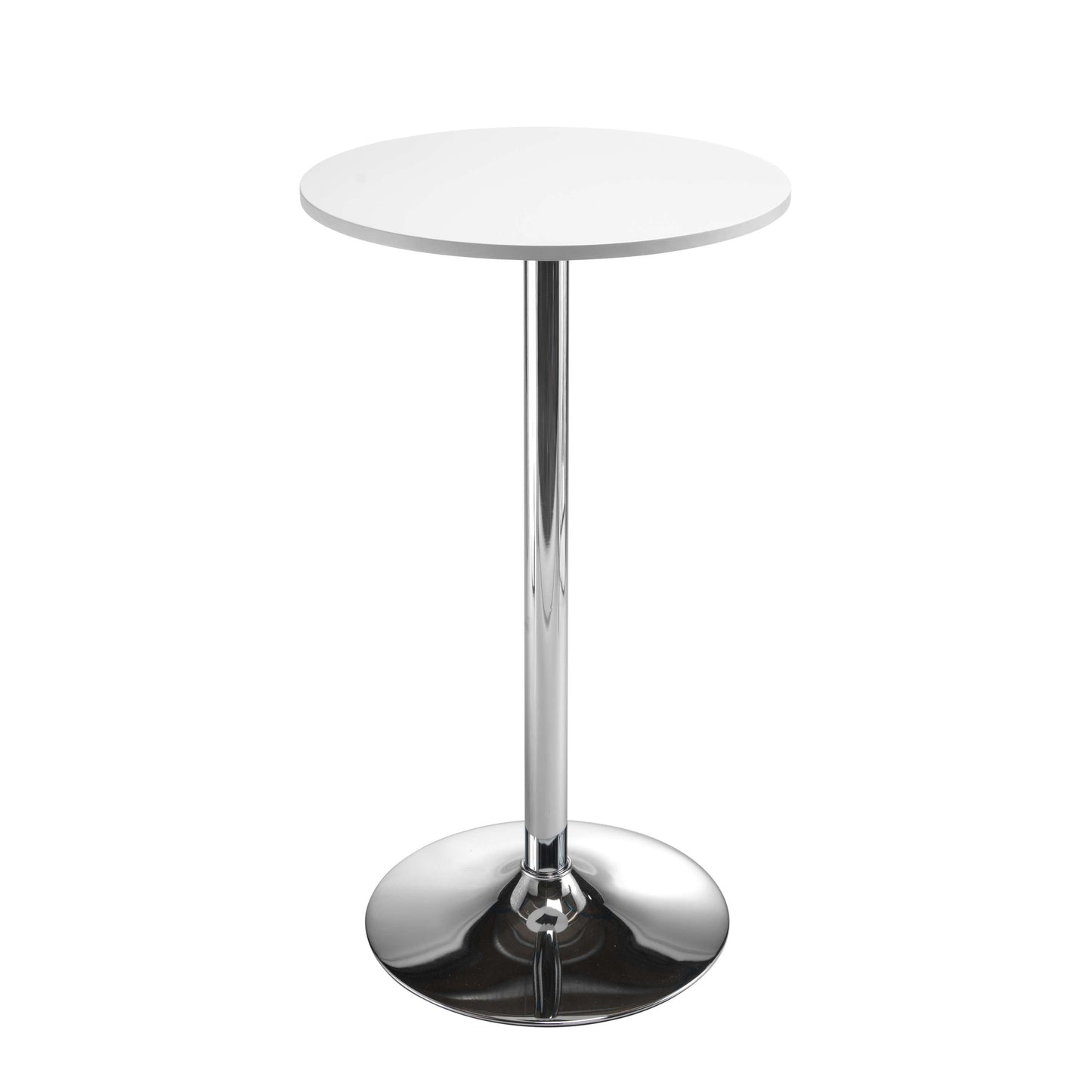 Astral Table with Trumpet Frame | 600mm | White