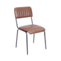 Tavern Side Chair | Brown PU