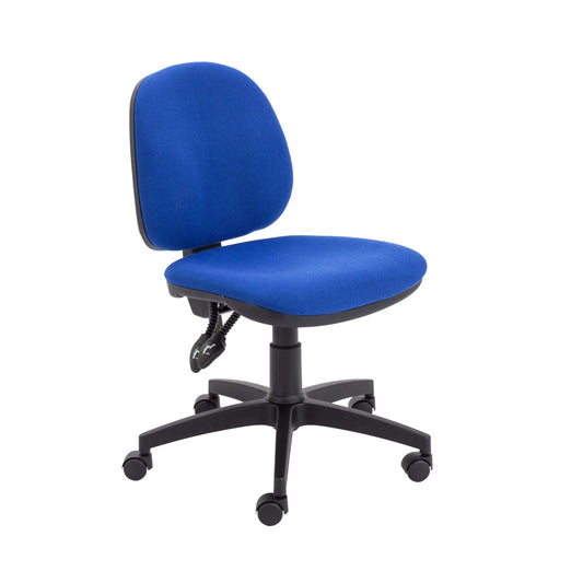 Concept Operator Chair | Mid-Back | No Arms | Royal Blue