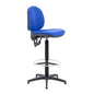 Concept Mid-Back Fixed Draughtsman-Kit Chair | Royal Blue