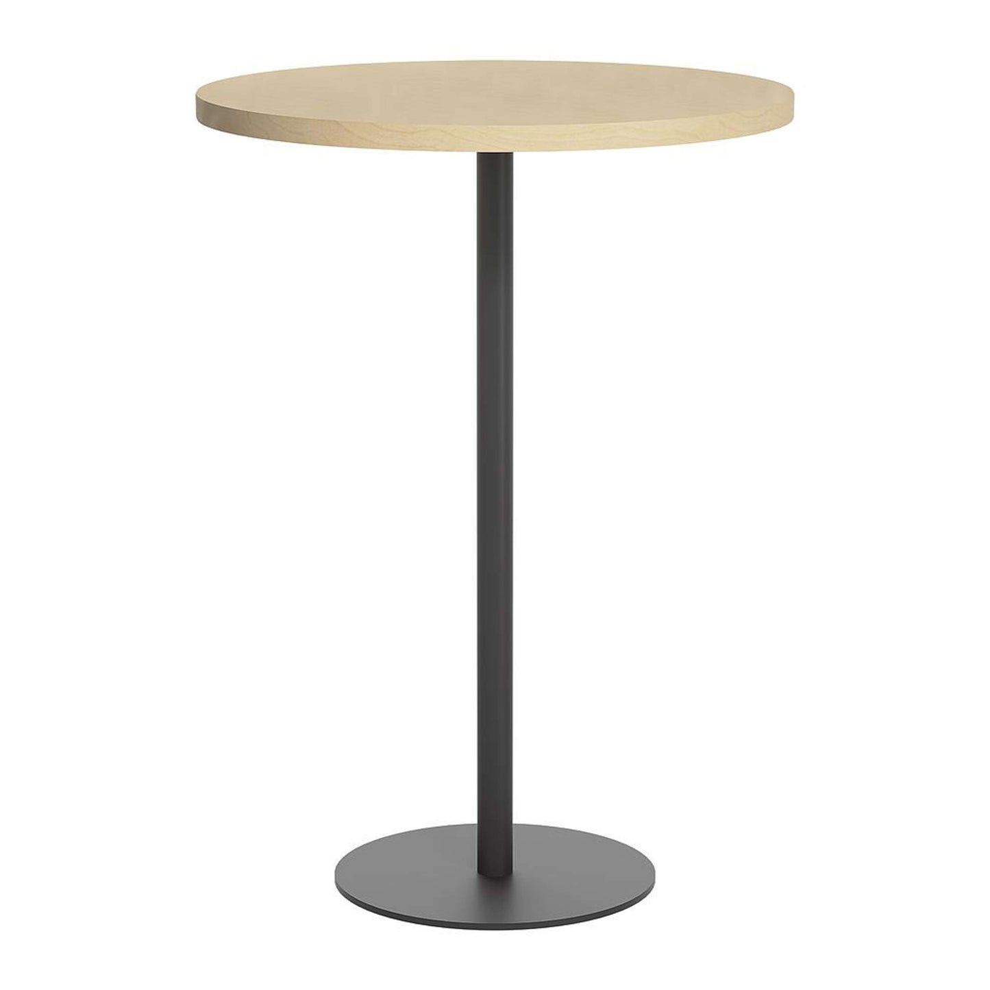 Contract Table High (FSC) | 800mm | Maple/Black