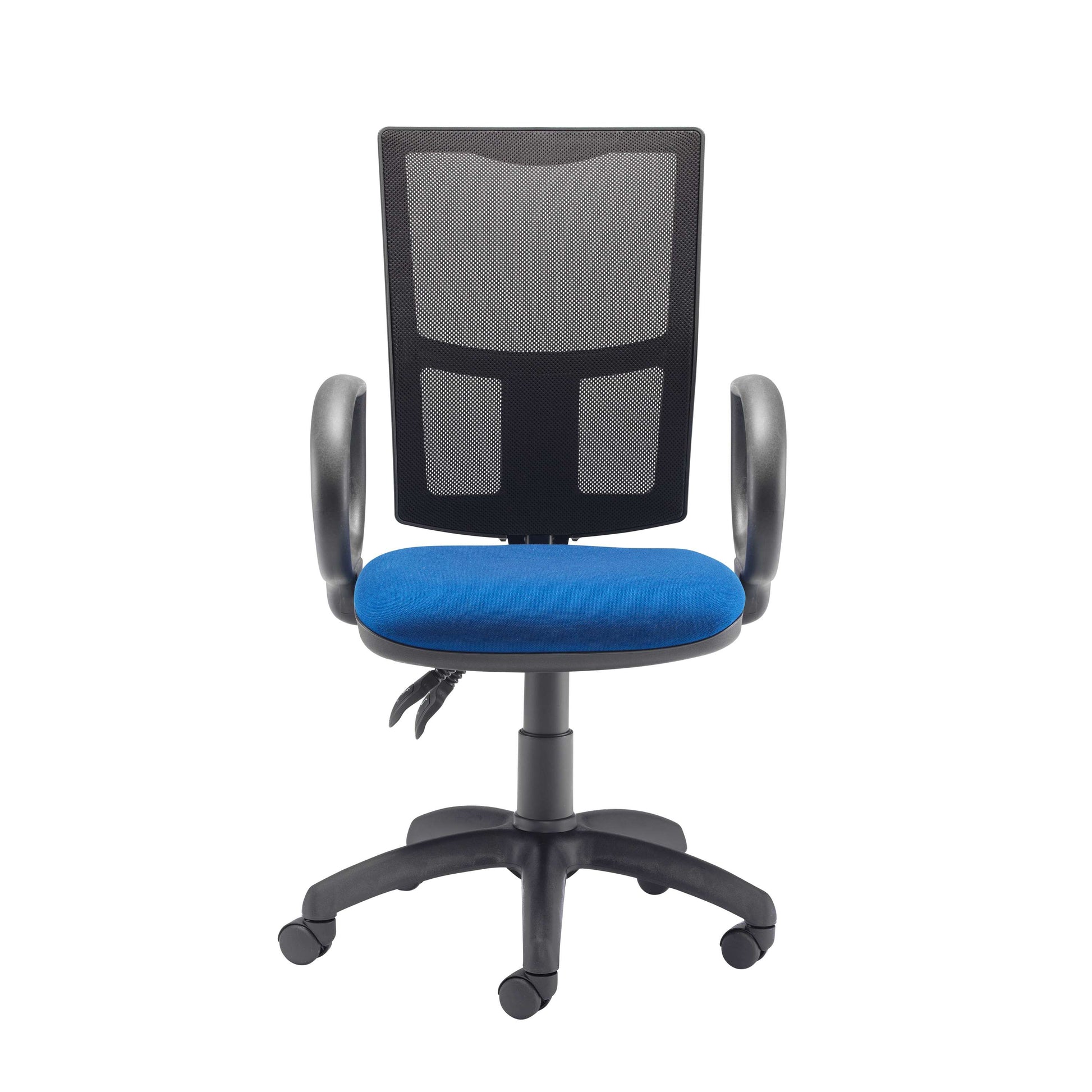 Calypso 2 Mesh Office Chair | Fixed Arms | Royal Blue