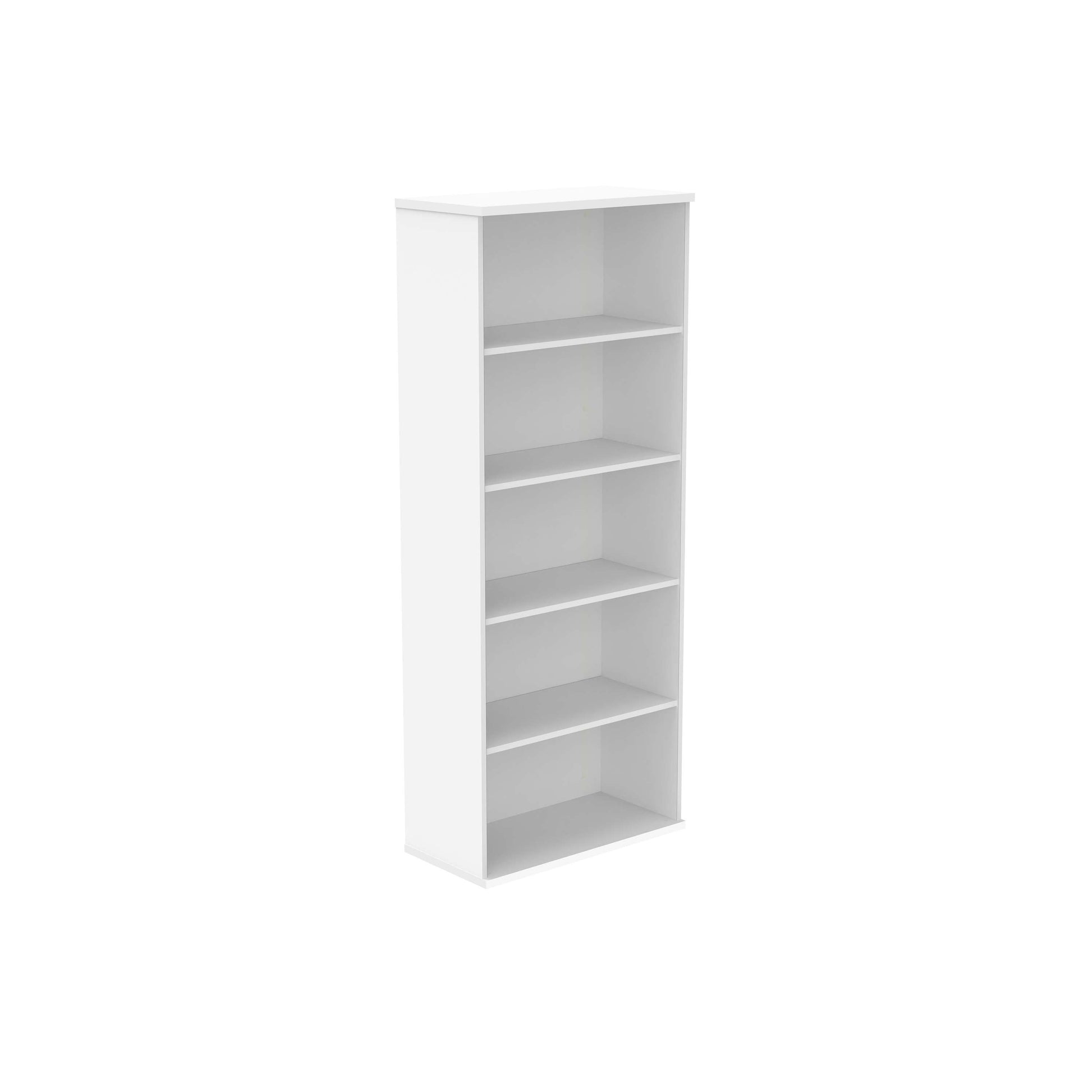 Bookcase (FSC) | 4 Shelf | 1980 High | Arctic White