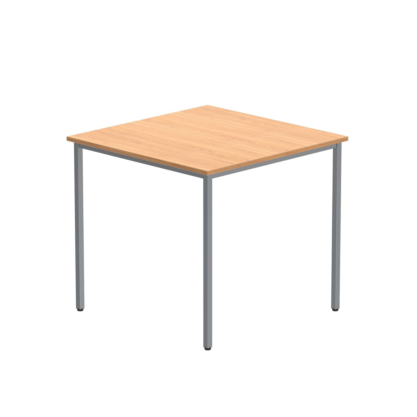 Office Rectangular Multi-Use Table (FSC) | 800X800 | Norwegian Beech/Silver