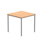 Office Rectangular Multi-Use Table (FSC) | 800X800 | Norwegian Beech/Silver