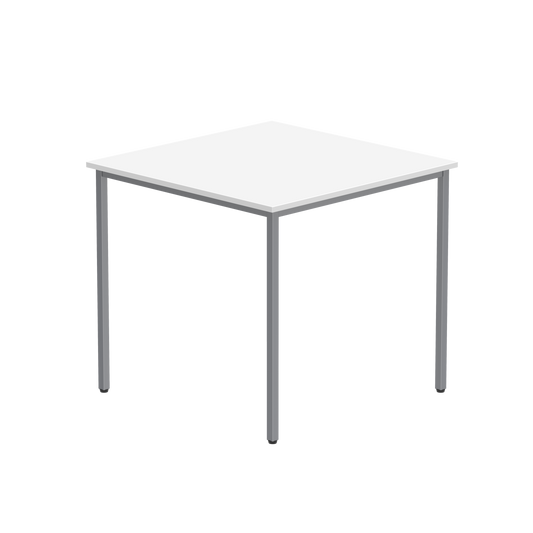 Office Rectangular Multi-Use Table (FSC) | 800X800 | Arctic White/Silver