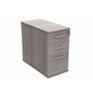 Desk High Office Storage Unit (FSC) | 800 Deep | Alaskan Grey Oak