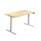 Economy Sit Stand Desk (FSC) | 1800 X 800 | Maple/White